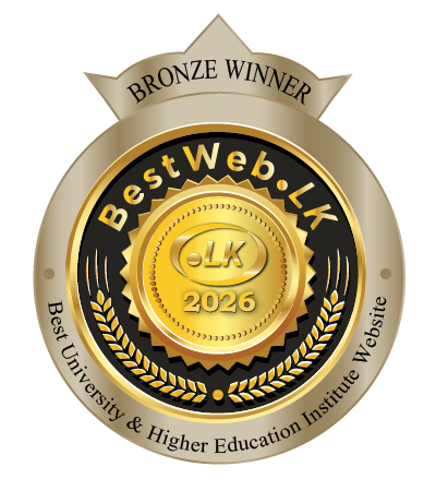 Bronze crest, BestWeb.lk 2026